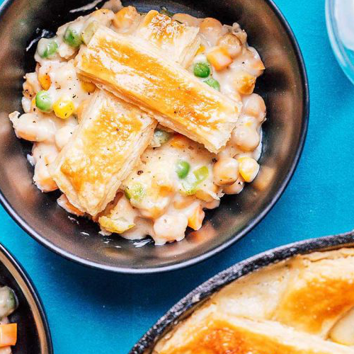 Easy Chickpea Pot Pie