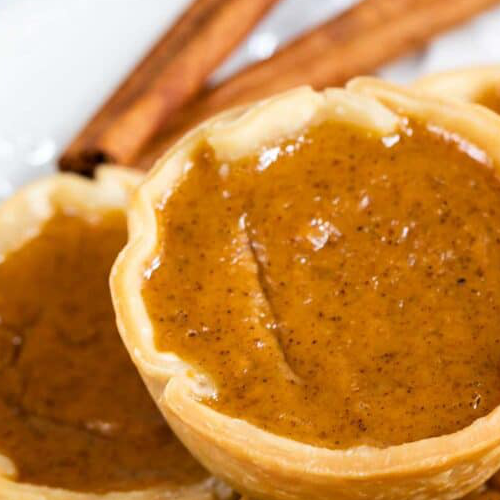 Easy Mini Pumpkin Pies